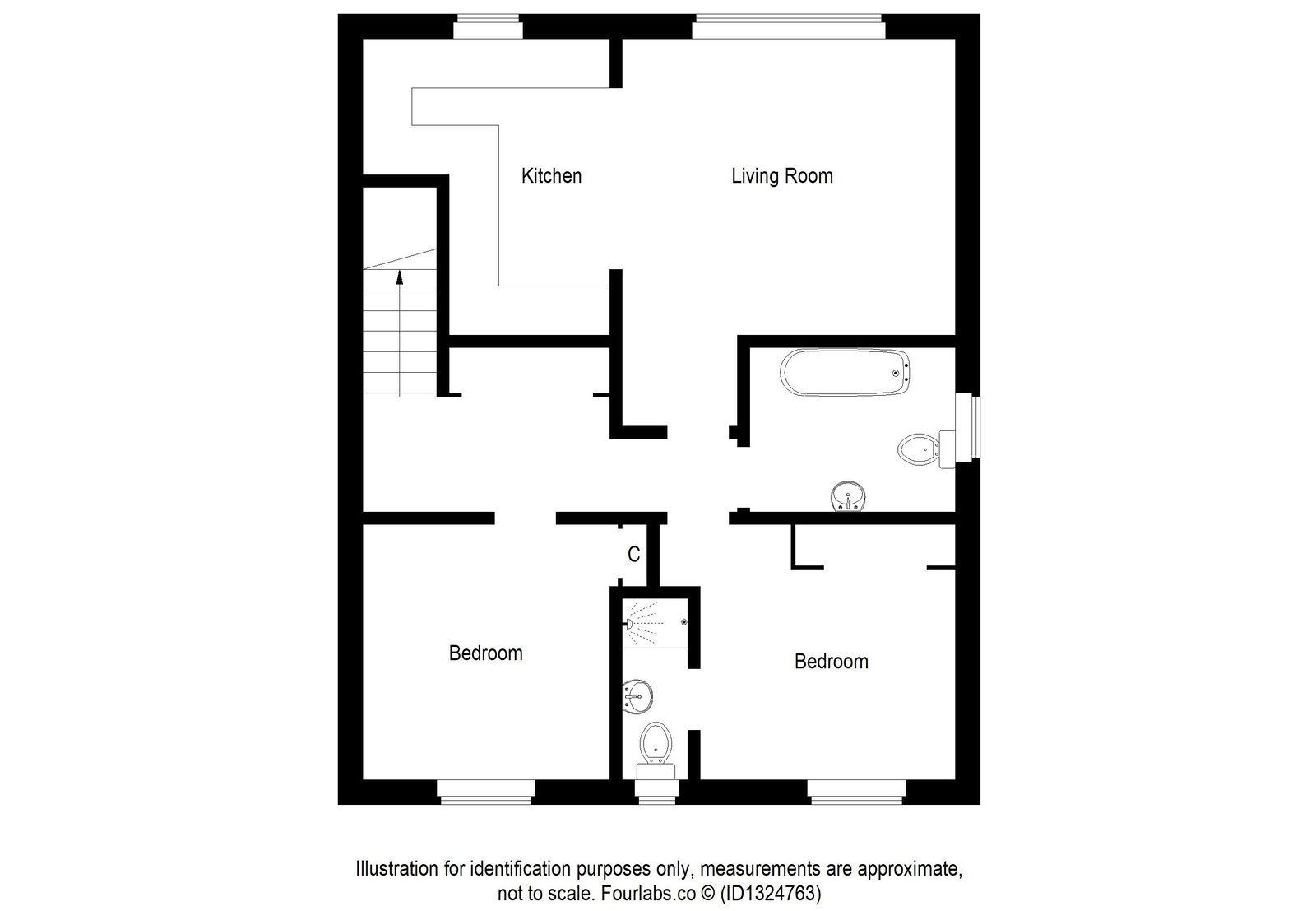 2, Ben Wyvis View, Barn Church Road, Culloden, Inverness, IV2 7WB floorplan
