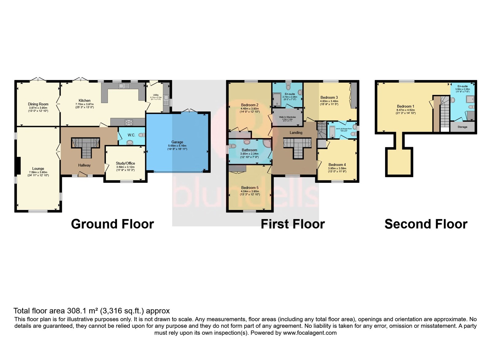 66, Pollard Avenue, South Yorkshire floorplan