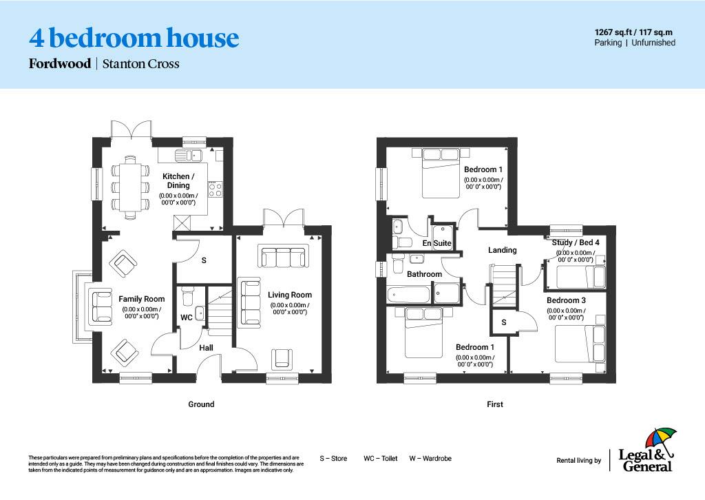 20, Wheatsheaf Close, Wellingborough floorplan