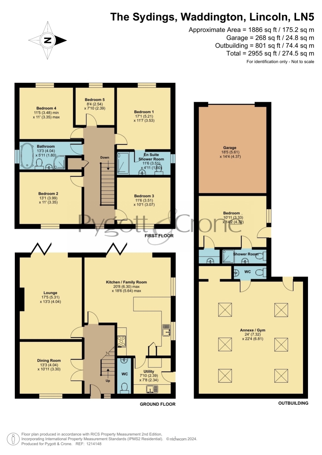 11, The Sydings, Lincoln floorplan