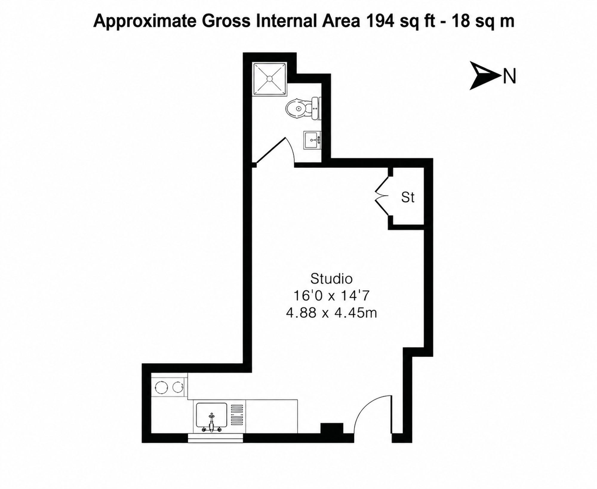 66a Framlingham Crescent, London floorplan