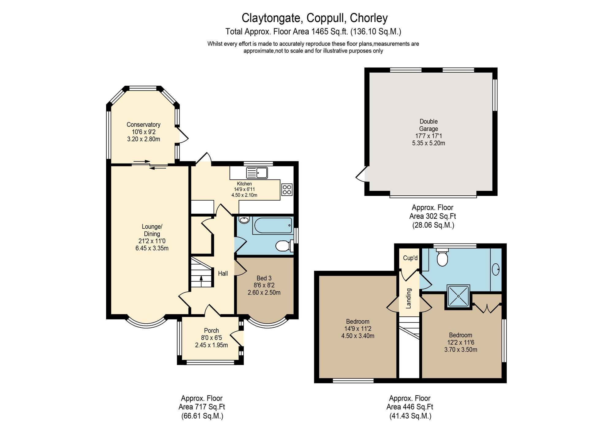 38 Claytongate, Chorley floorplan