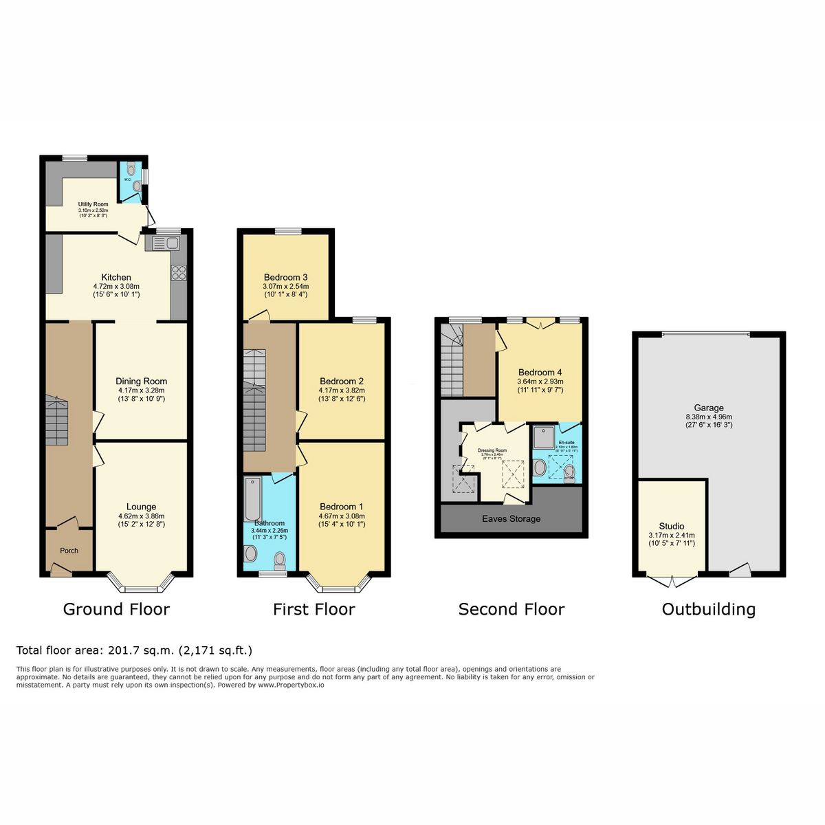 Churchill Road, Bristol floorplan