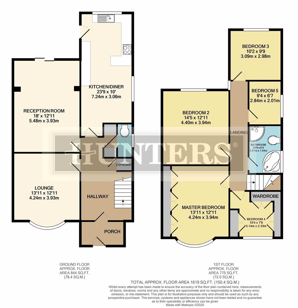 4, Avenue Vivian, Scunthorpe floorplan