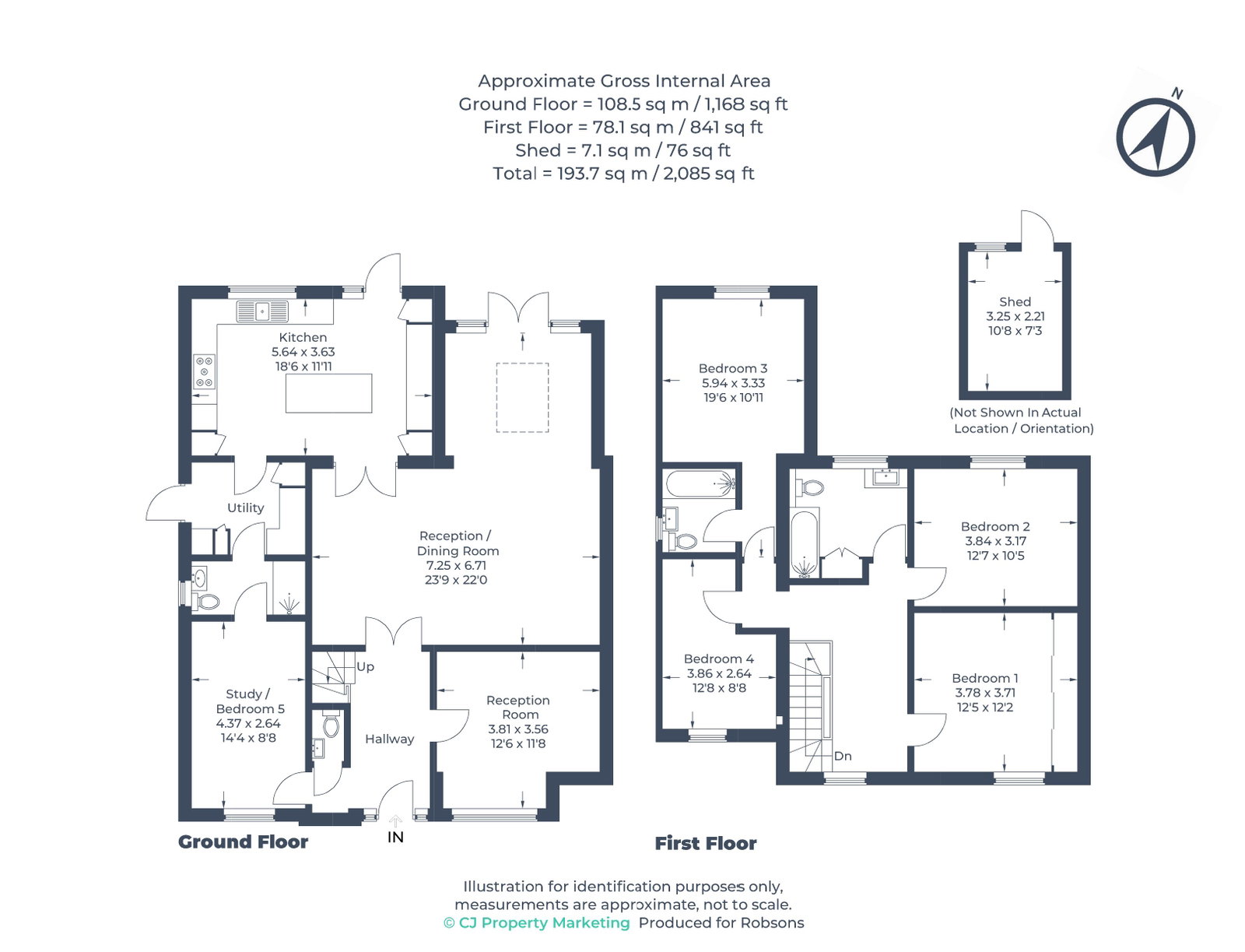 82, Marsworth Avenue, Pinner floorplan