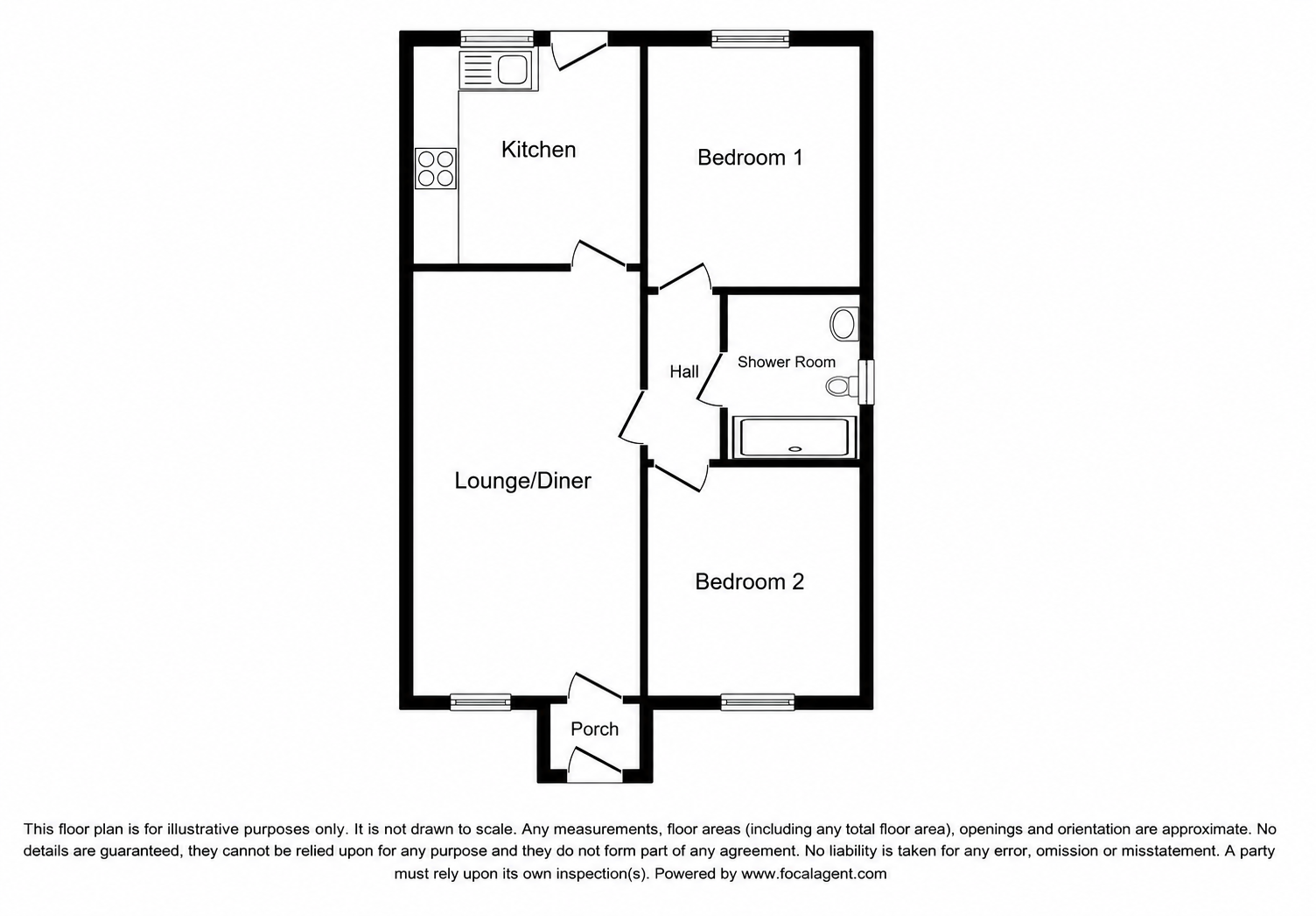 39, Elmden Court, Essex floorplan