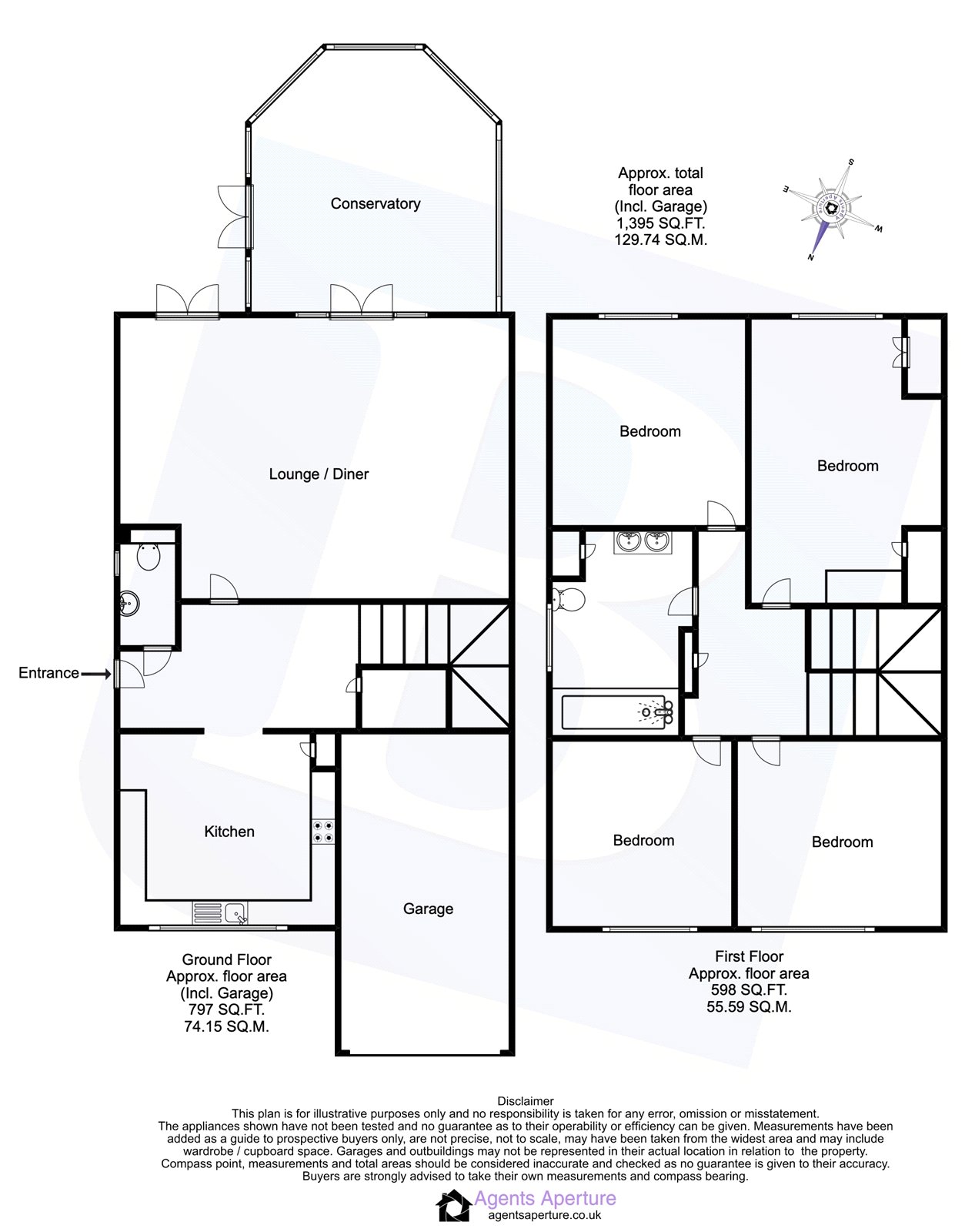 20a, Fairfield Rise, Essex floorplan