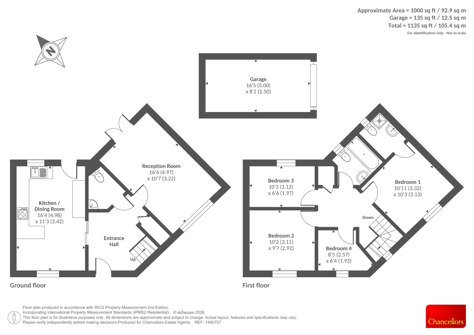 71, Saffron Crescent, Carterton floorplan