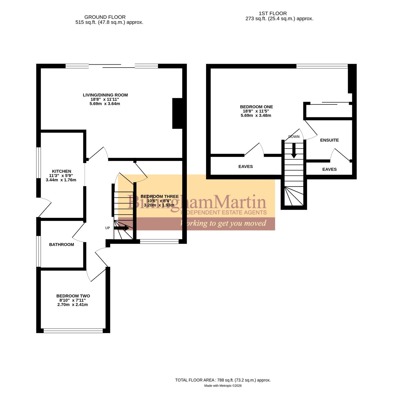 49, Glebe Road, Farnborough floorplan