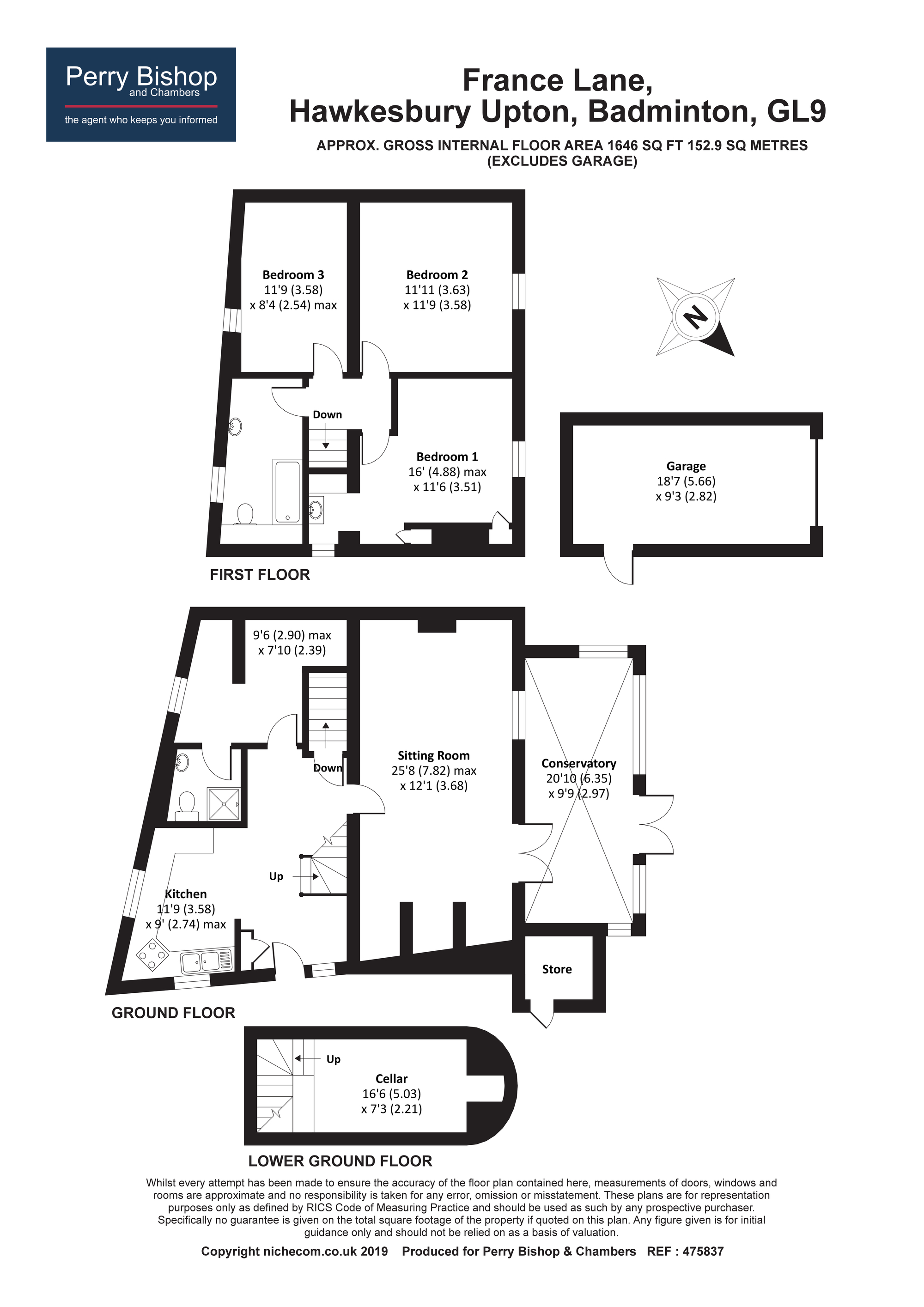 3 Bedrooms Cottage for sale in Hawkesbury Grange, France Lane, Hawkesbury Upton, Badminton GL9