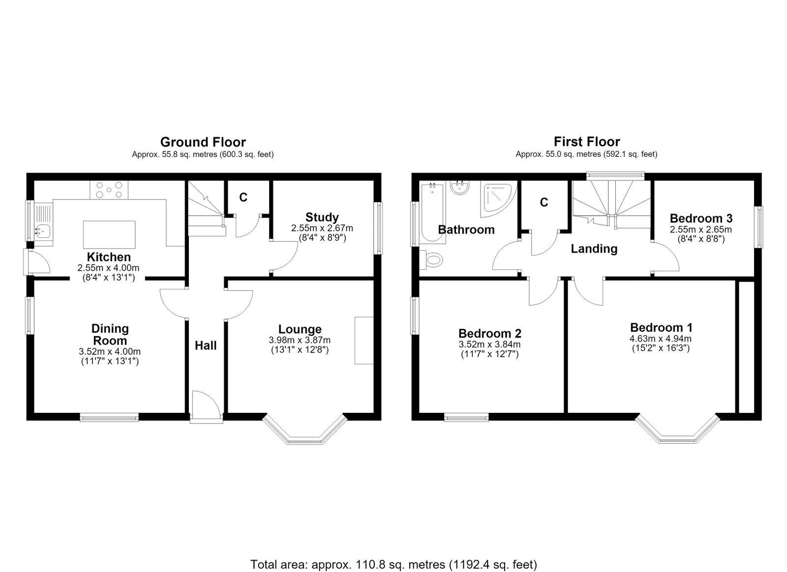 15, The Sands, Melton Mowbray floorplan
