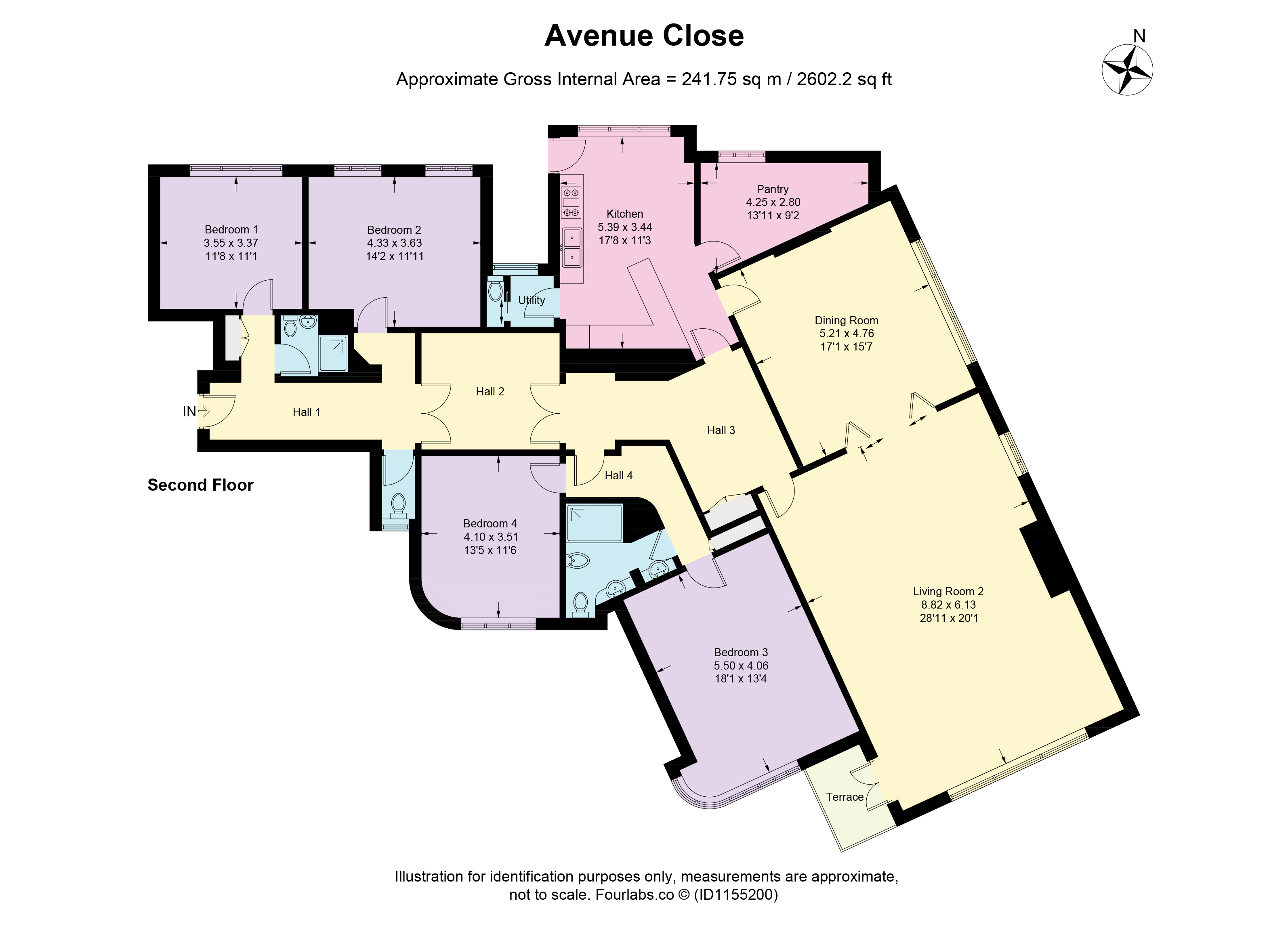 Avenue Road, London floorplan