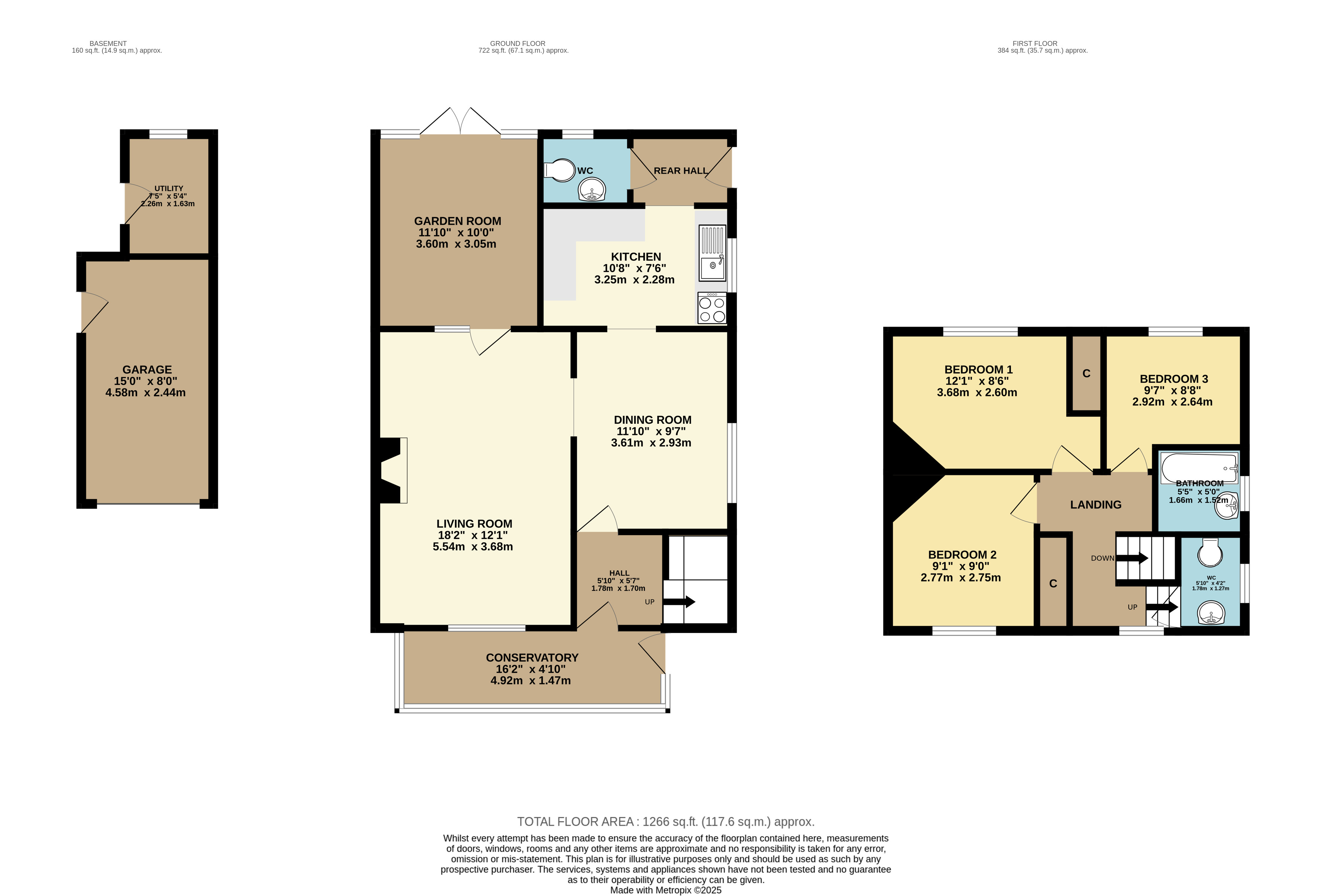 3, Bouchers Cottages, Nr Wiveliscombe floorplan