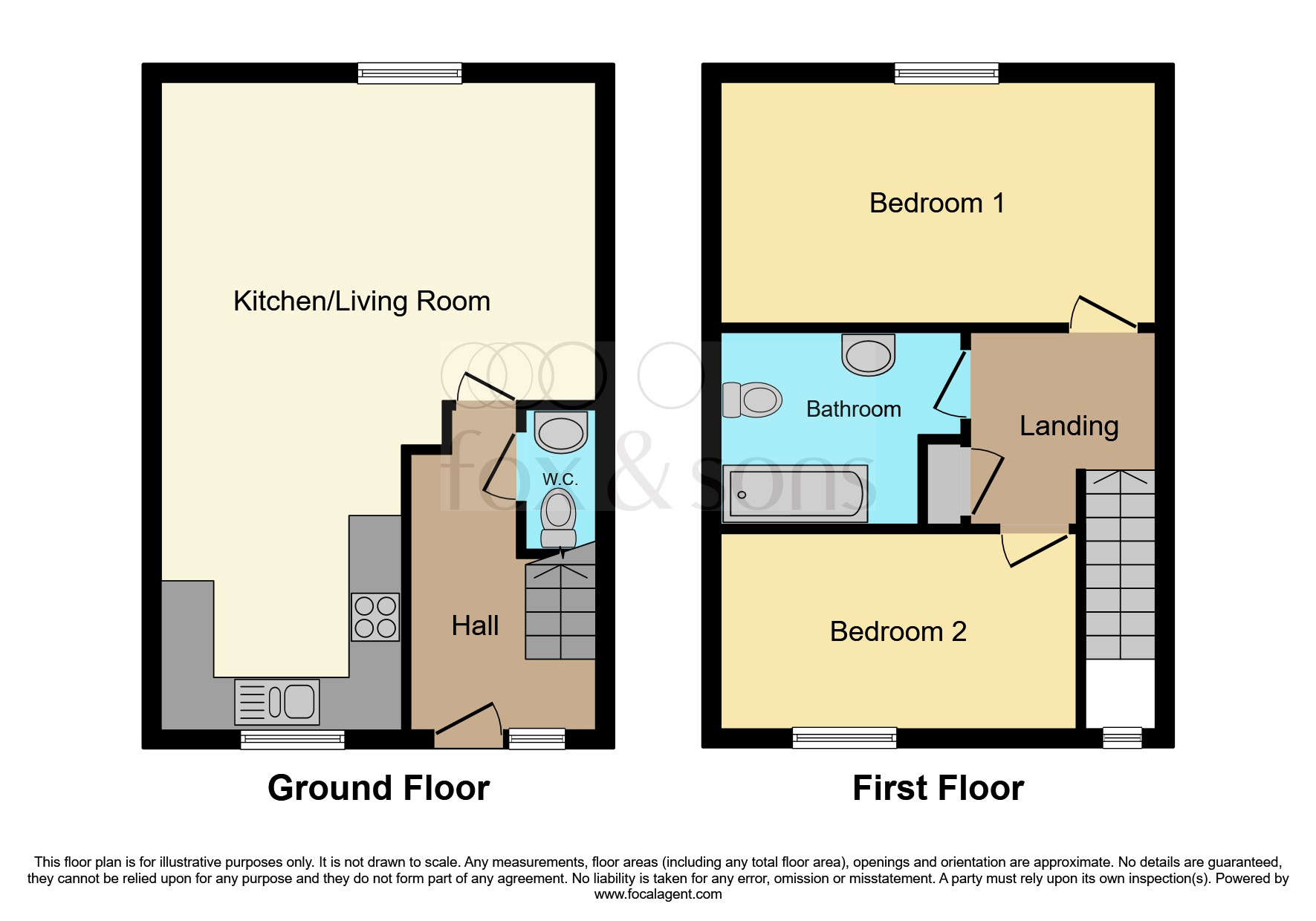 5, Addison Mews, Weymouth floorplan