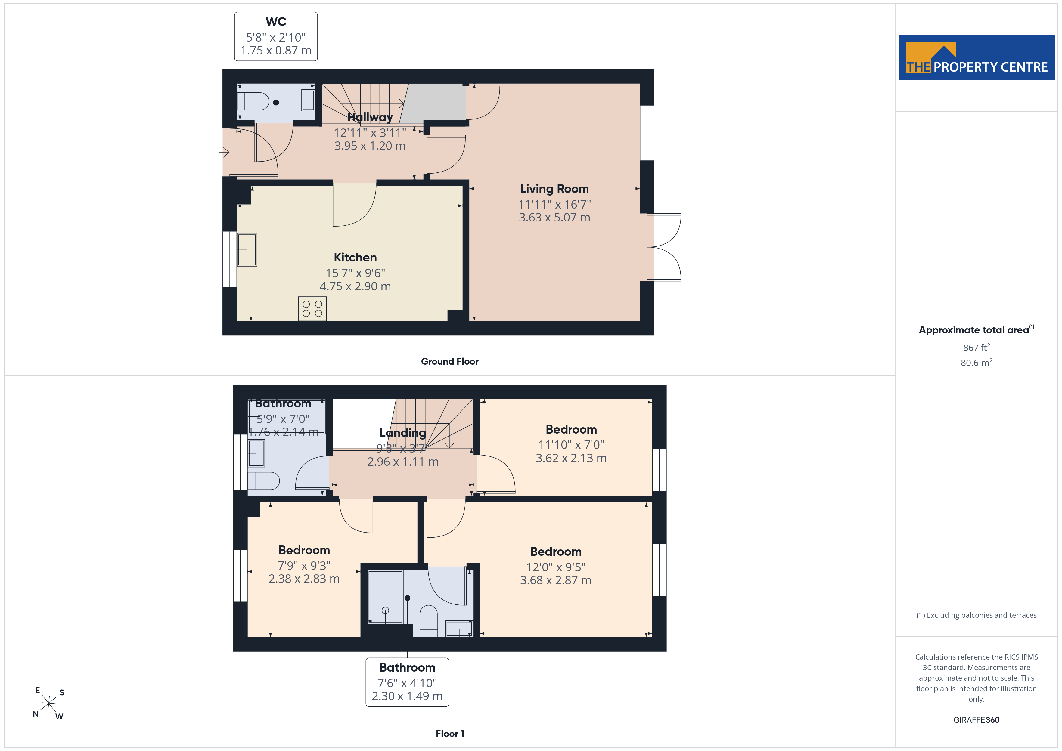 3, Rudge Close, Gloucester floorplan