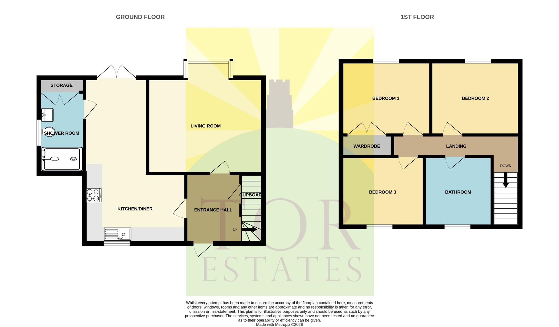 95, West End, Street floorplan