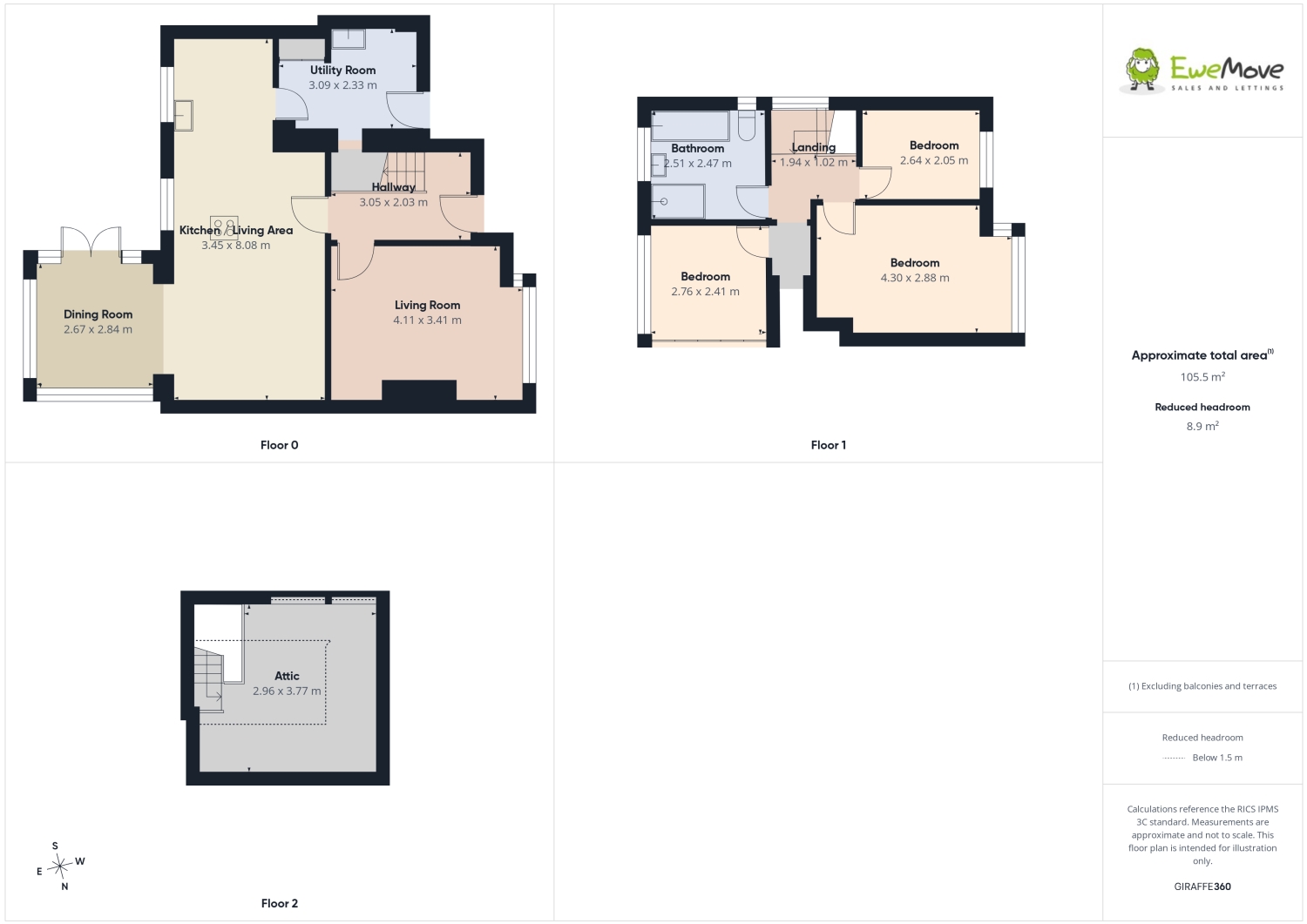 22, Green End Denton, Manchester floorplan