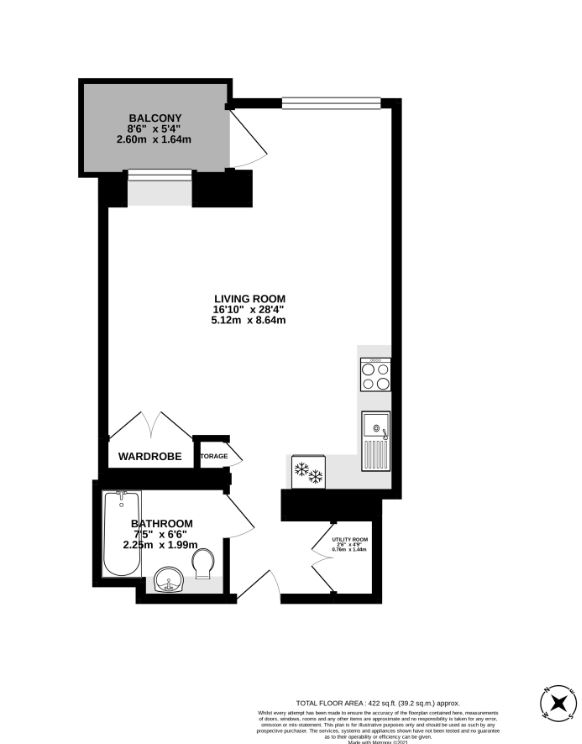 Hurlock Heights, London floorplan