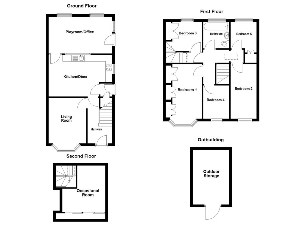 11, Kirkdale Drive, Sheffield floorplan