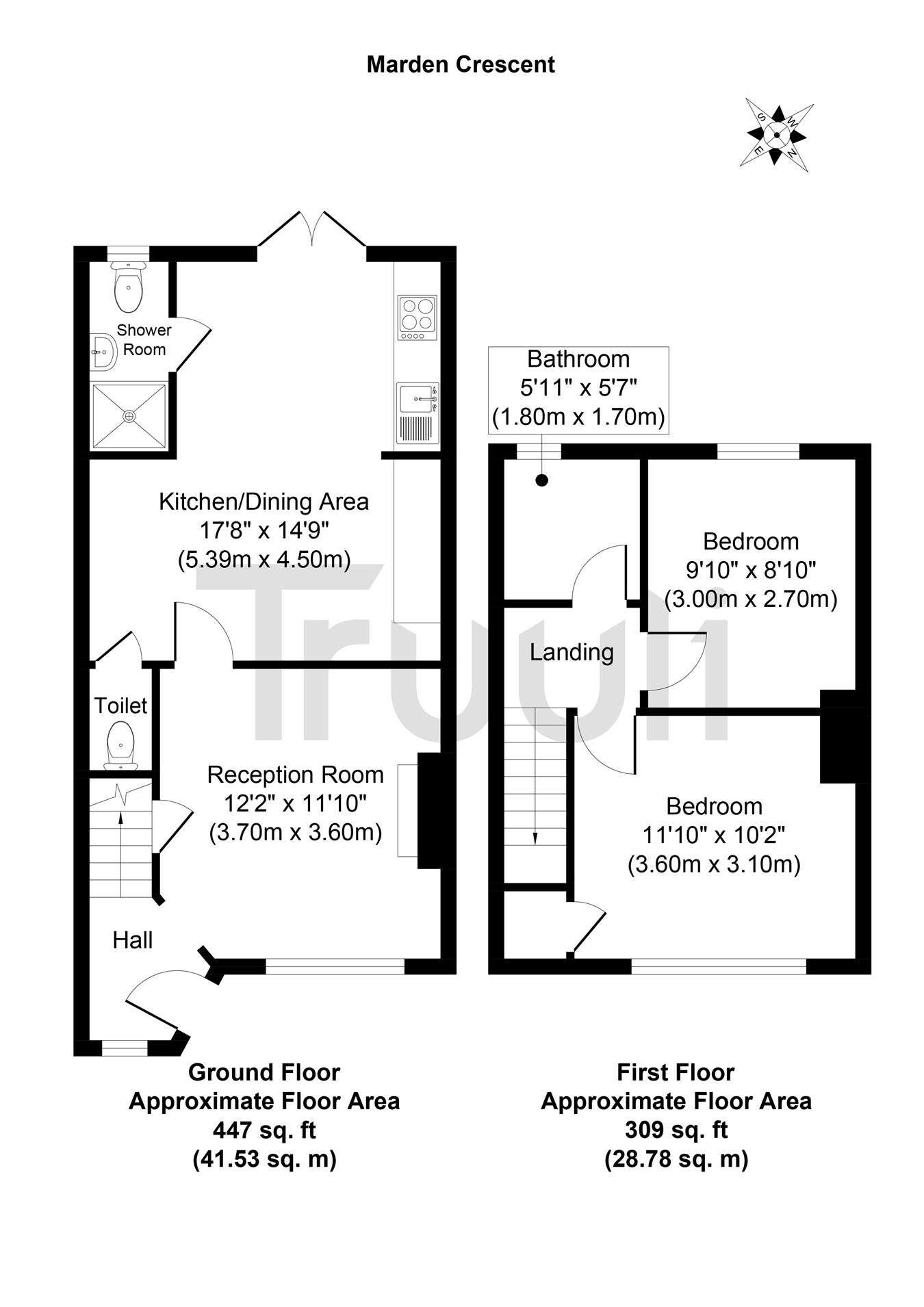 3 Bedrooms Terraced house for sale in Marden Crescent, Croydon CR0