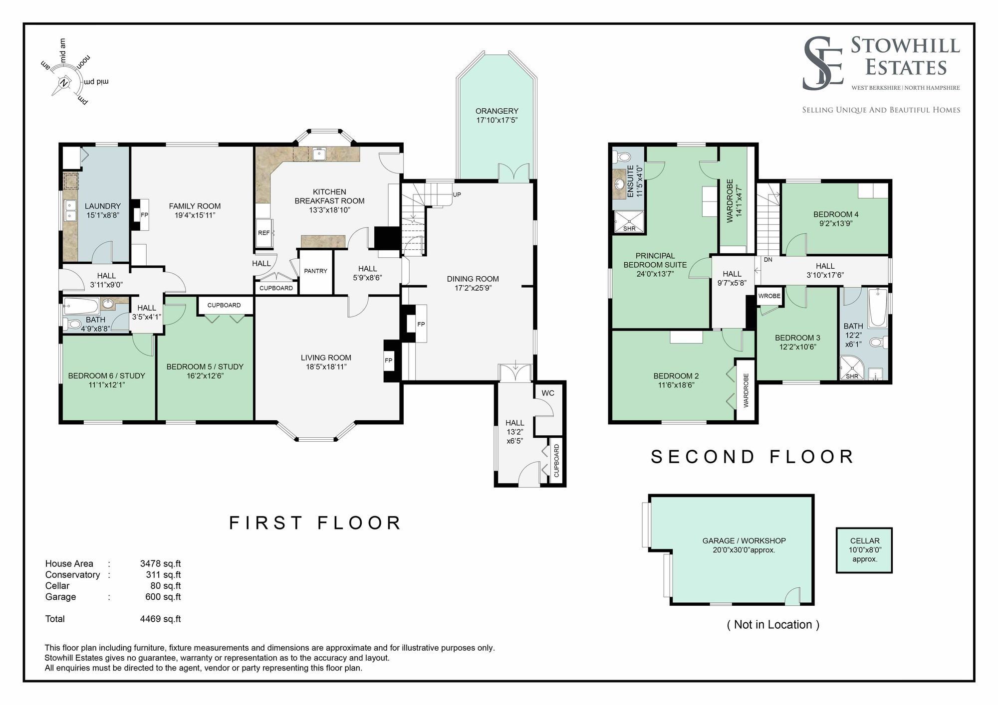 The Coach House, Newbury floorplan