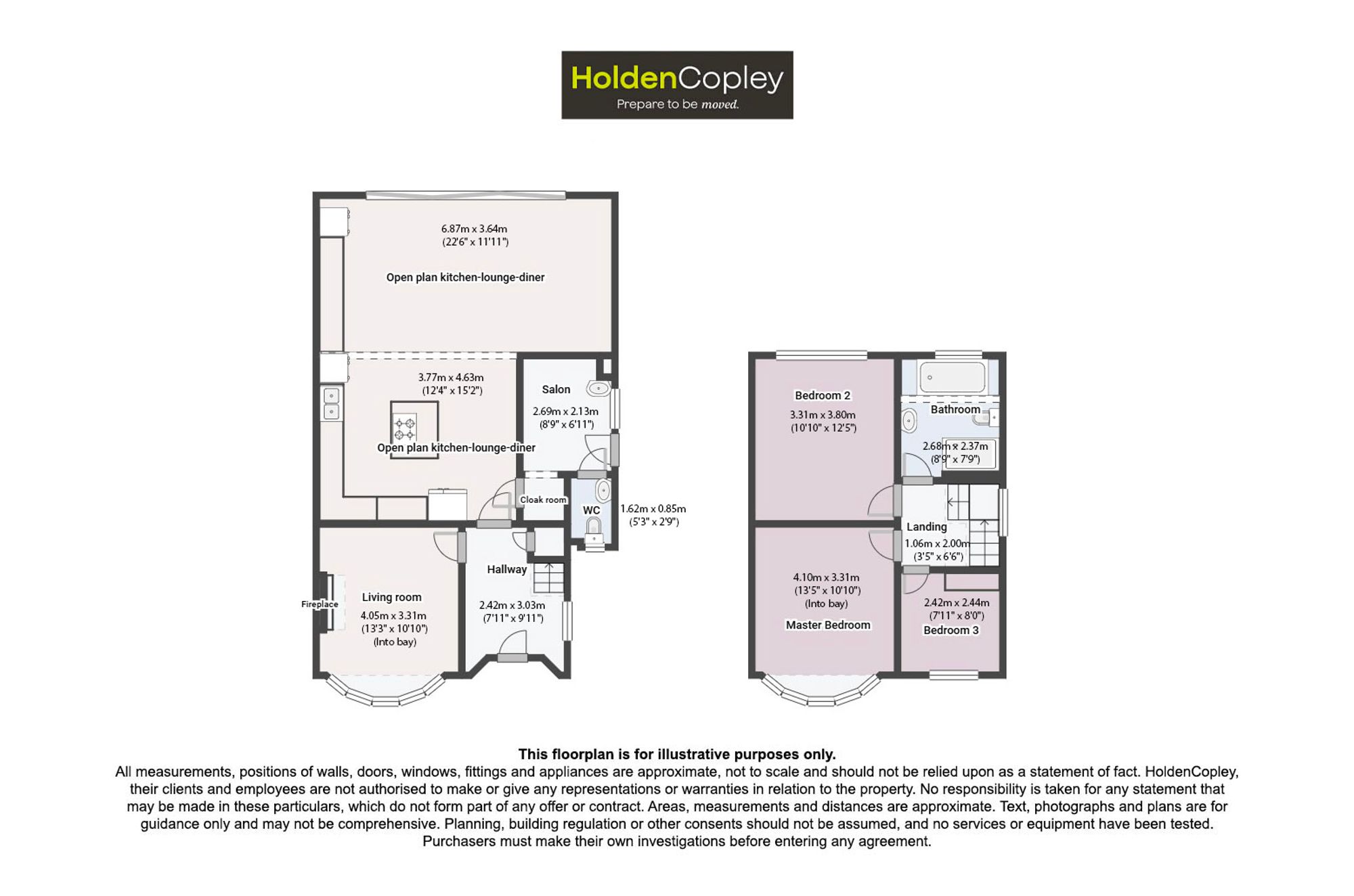 45 Castleton Avenue, Nottingham floorplan