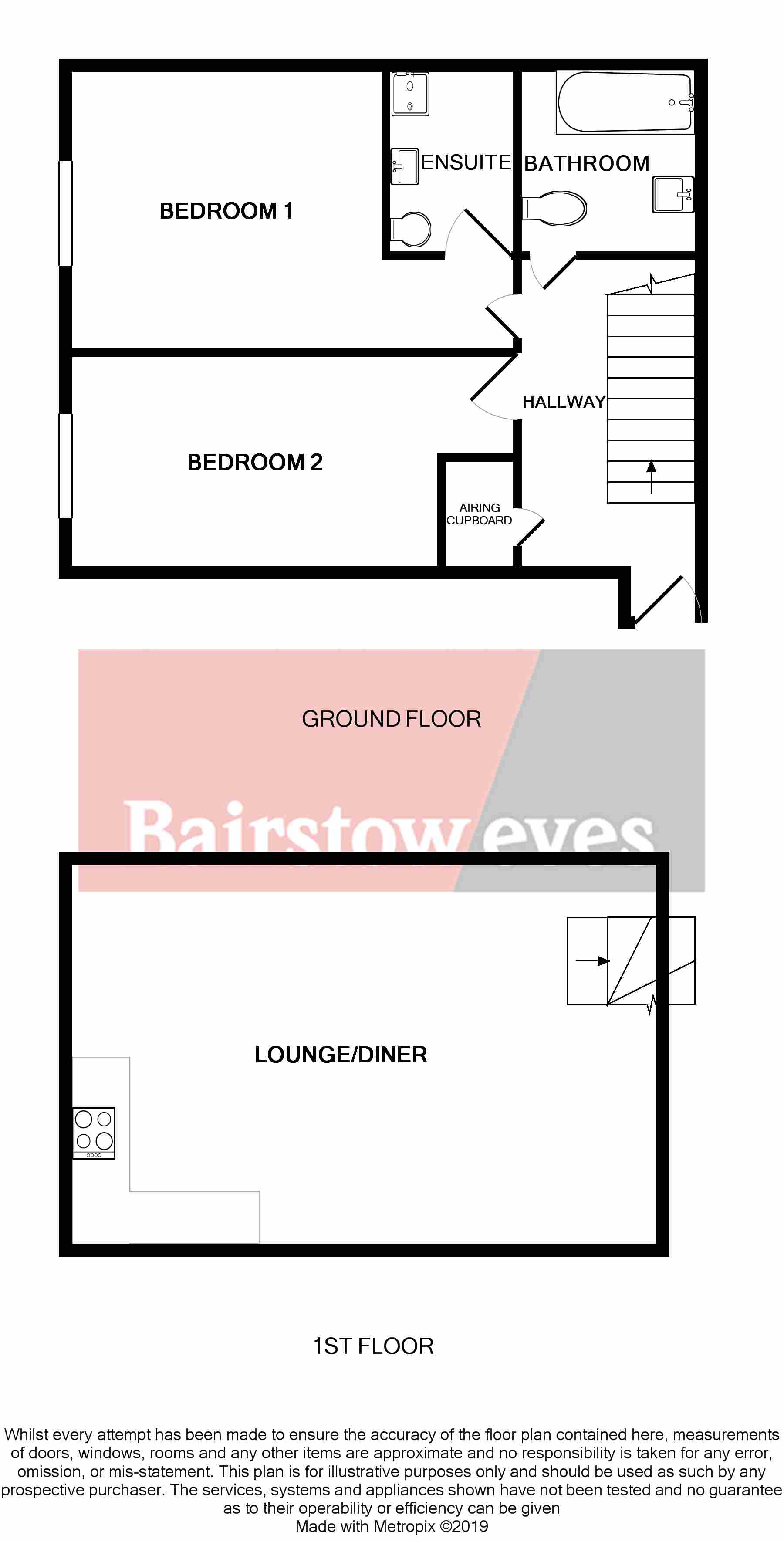 Flat 17, Grays floorplan