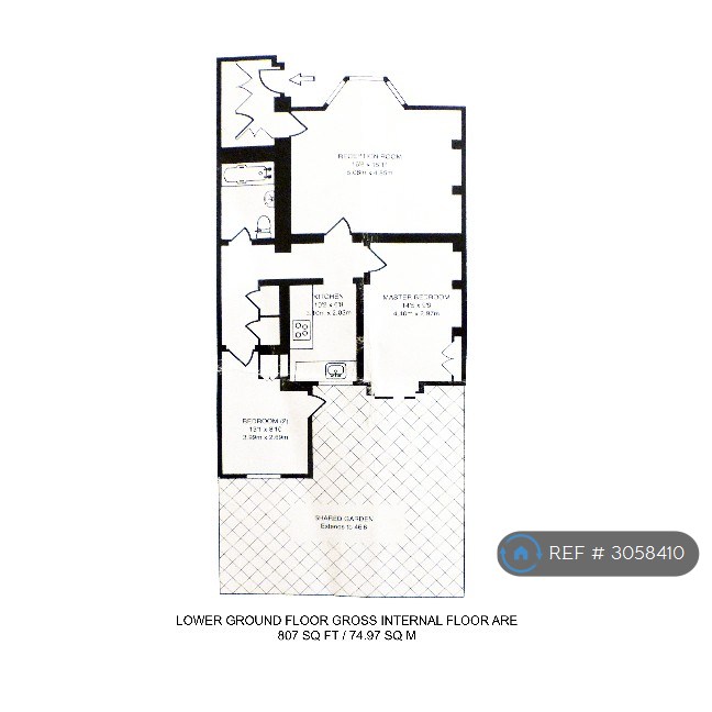A Grosvenor Avenue, Newington Green, London floorplan