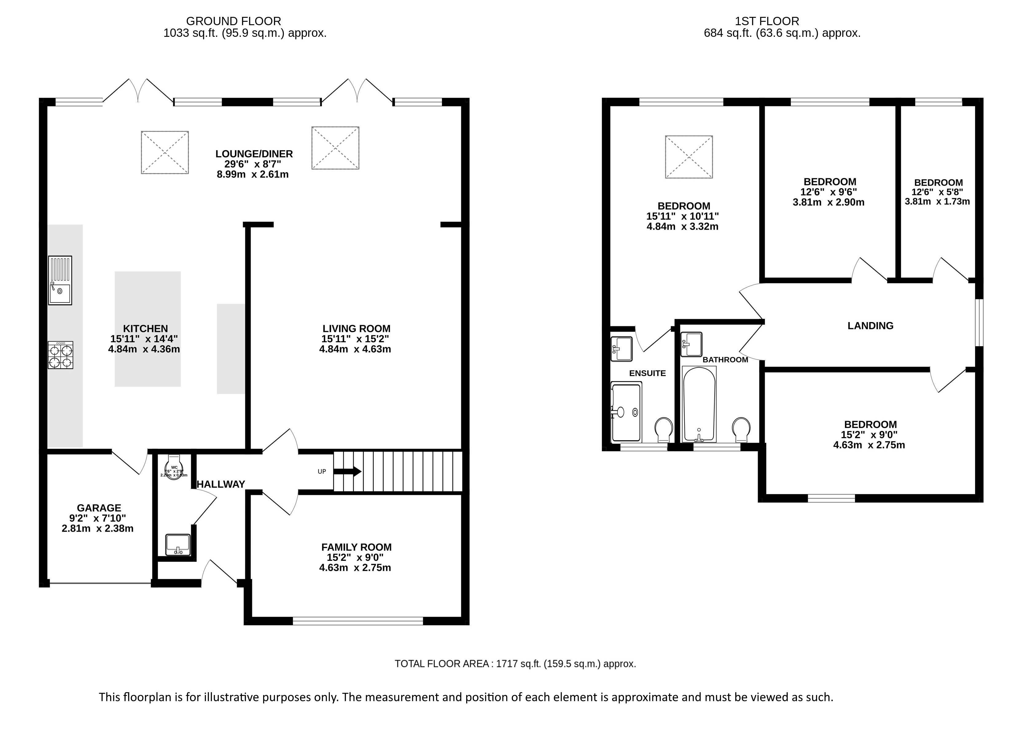 45, Crown Street, Redbourn floorplan