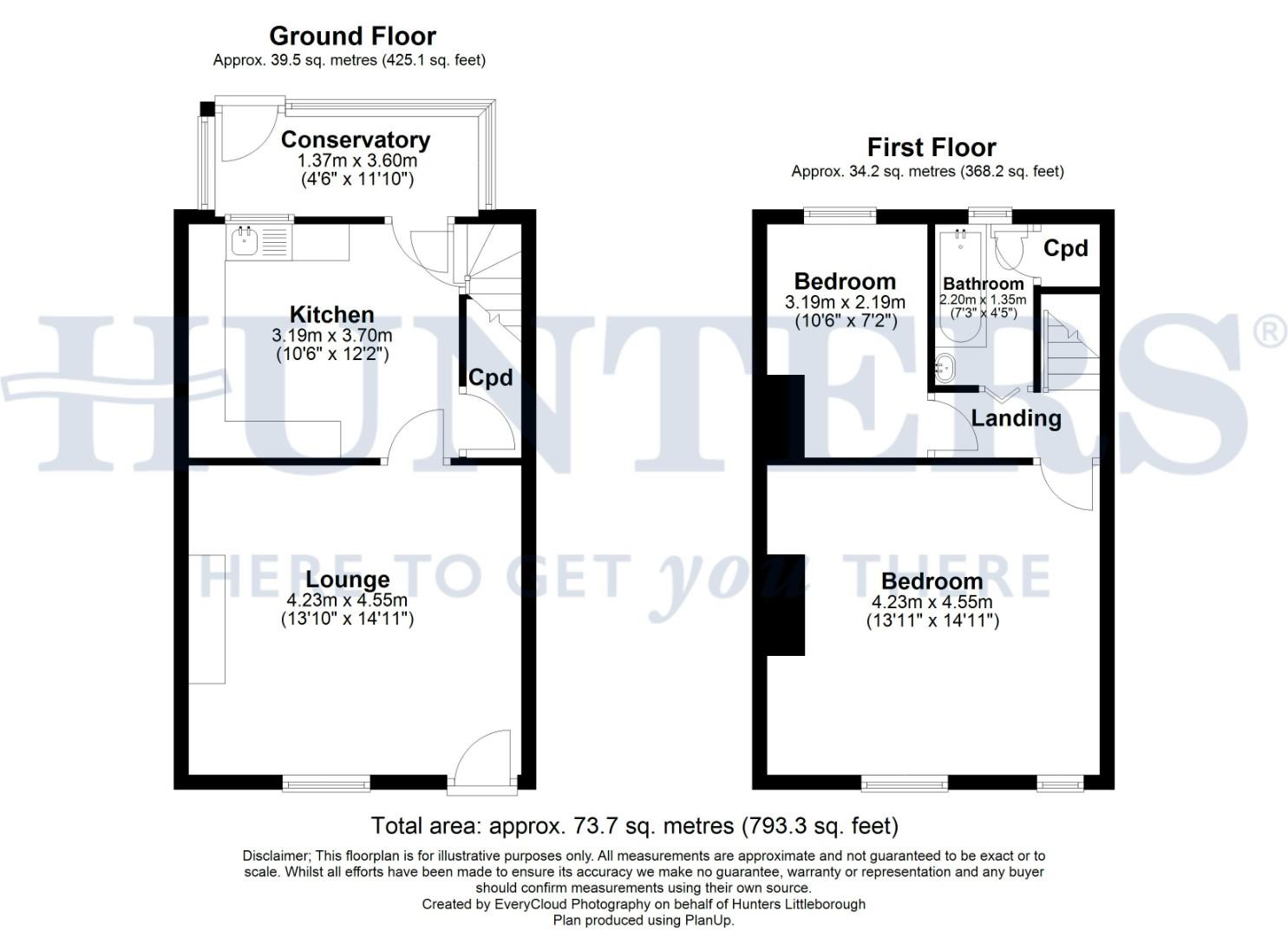 82, James Street, Littleborough floorplan