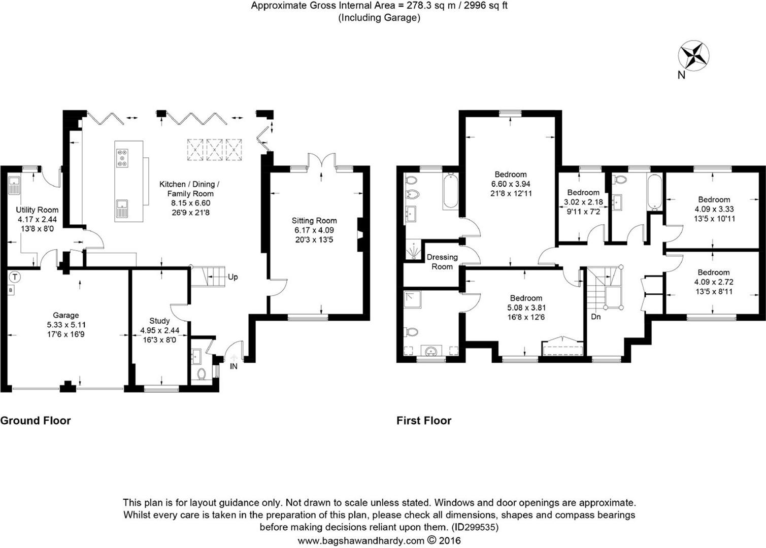 5 Bedrooms Detached house for sale in Heathdown Road, Pyrford, Woking GU22