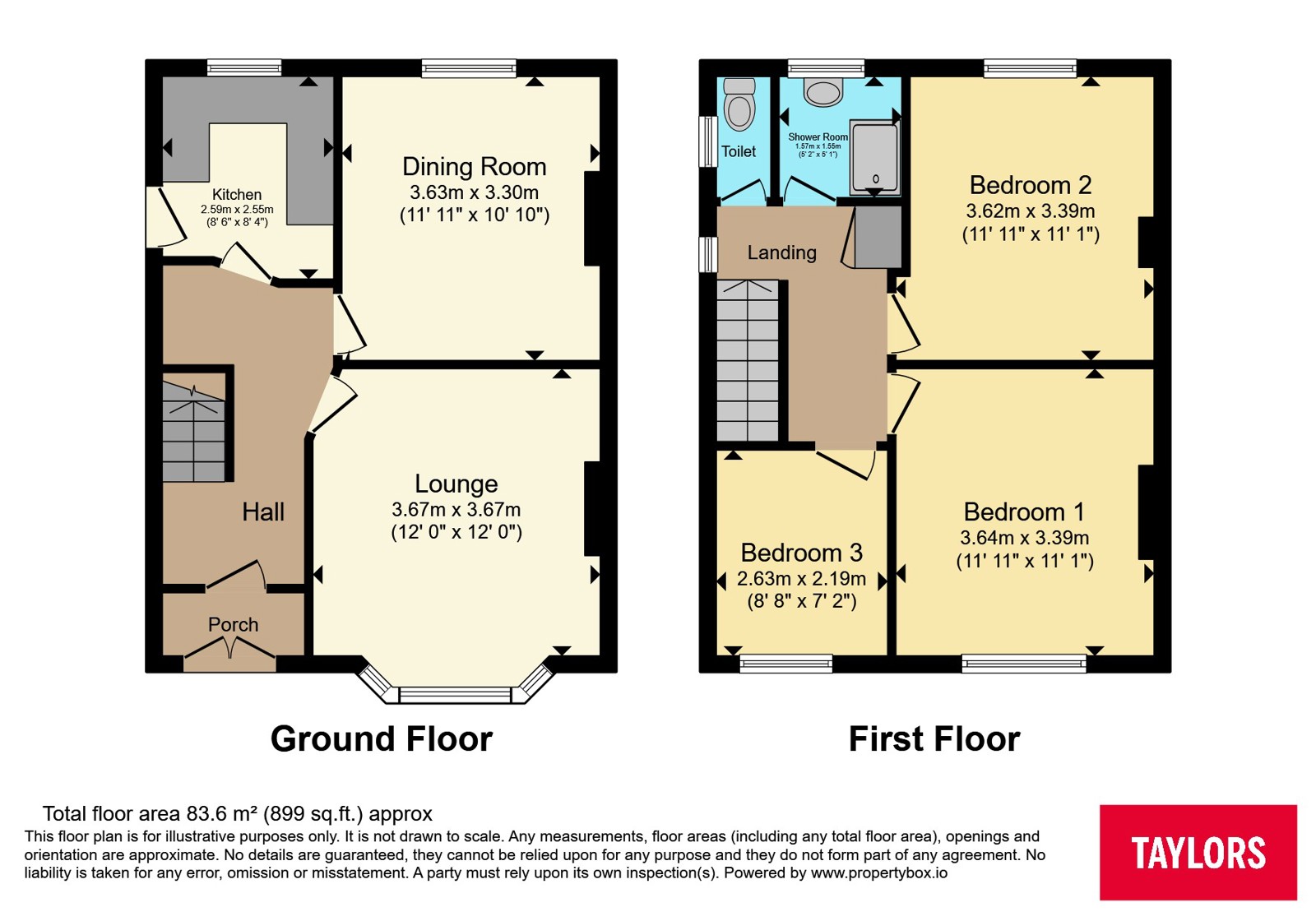 55, Mackie Road, Bristol floorplan