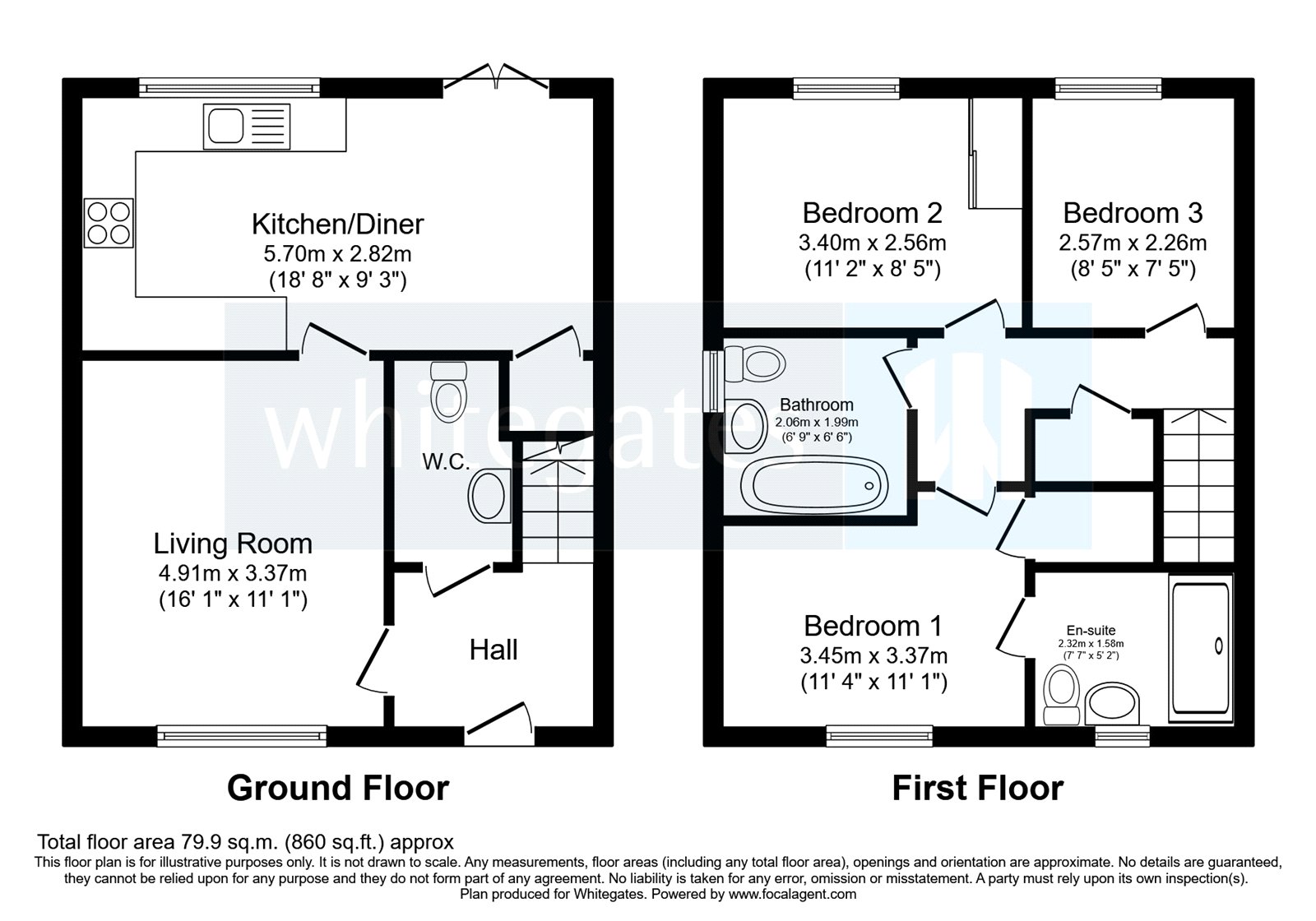 19, Blears Avenue, Nantwich floorplan