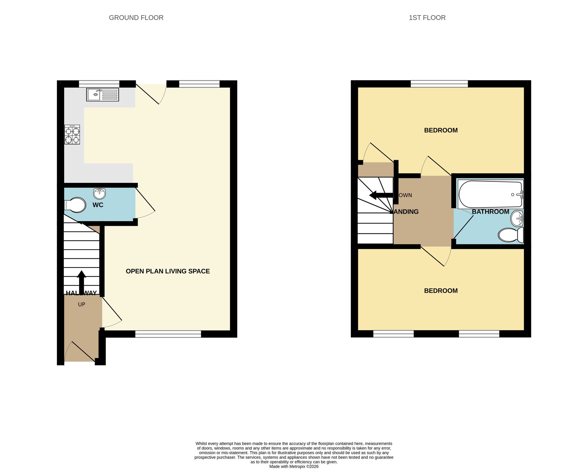 1 Lodge Court, Telford floorplan