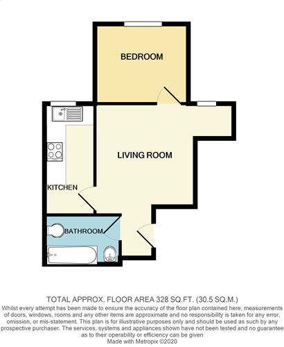 Flat 4, 290, Holdenhurst Road, Bournemouth floorplan