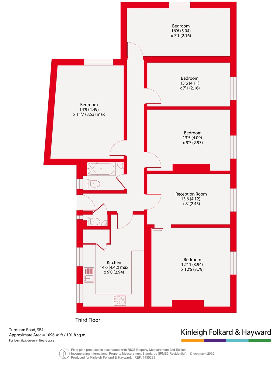 42, Kentwell Close, Brockley floorplan