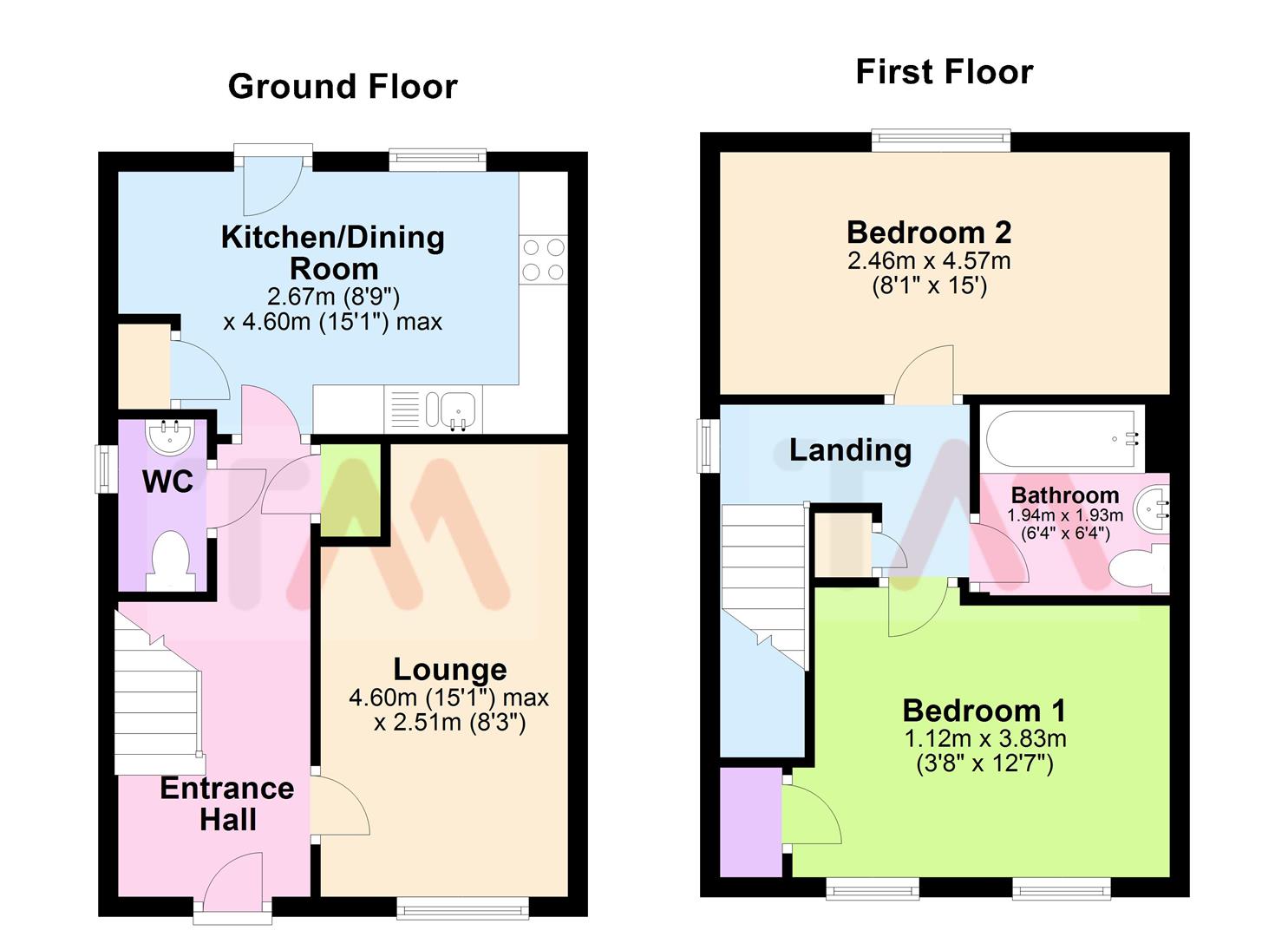 2 Bedrooms Semi-detached house for sale in Victoria Way, Melbourn, Royston SG8