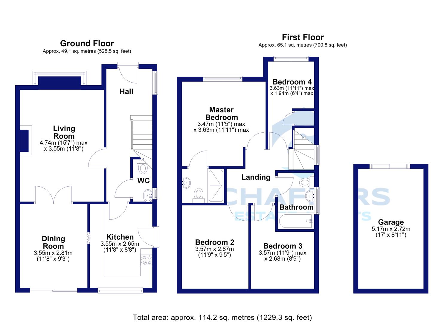 20, Selwood Close, Sturminster Newton floorplan