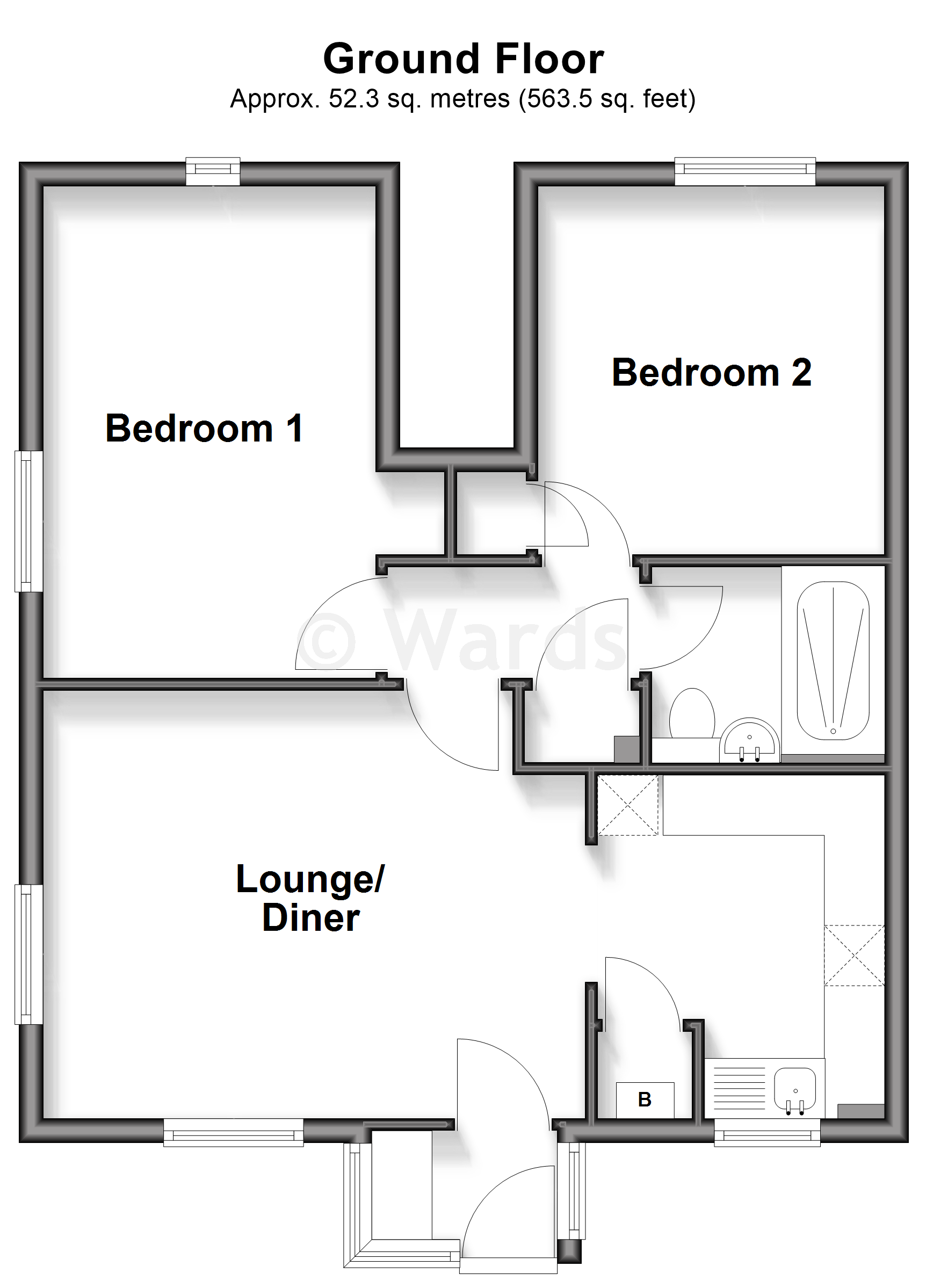 Fairlight Court, Welland Road, Tonbridge floorplan