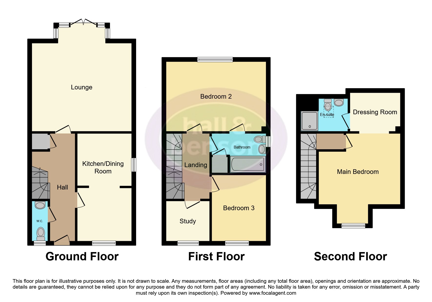 41, College Green Walk, Derby floorplan