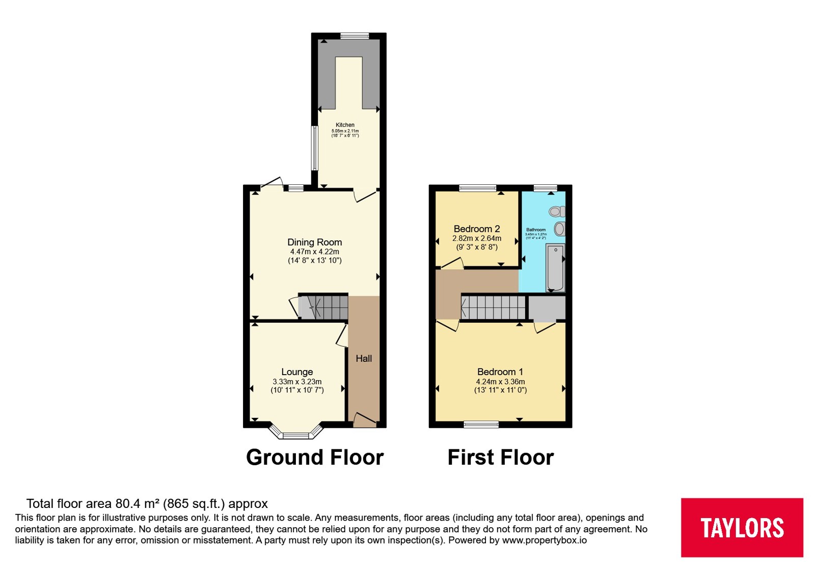17, Hedwick Street, Bristol floorplan