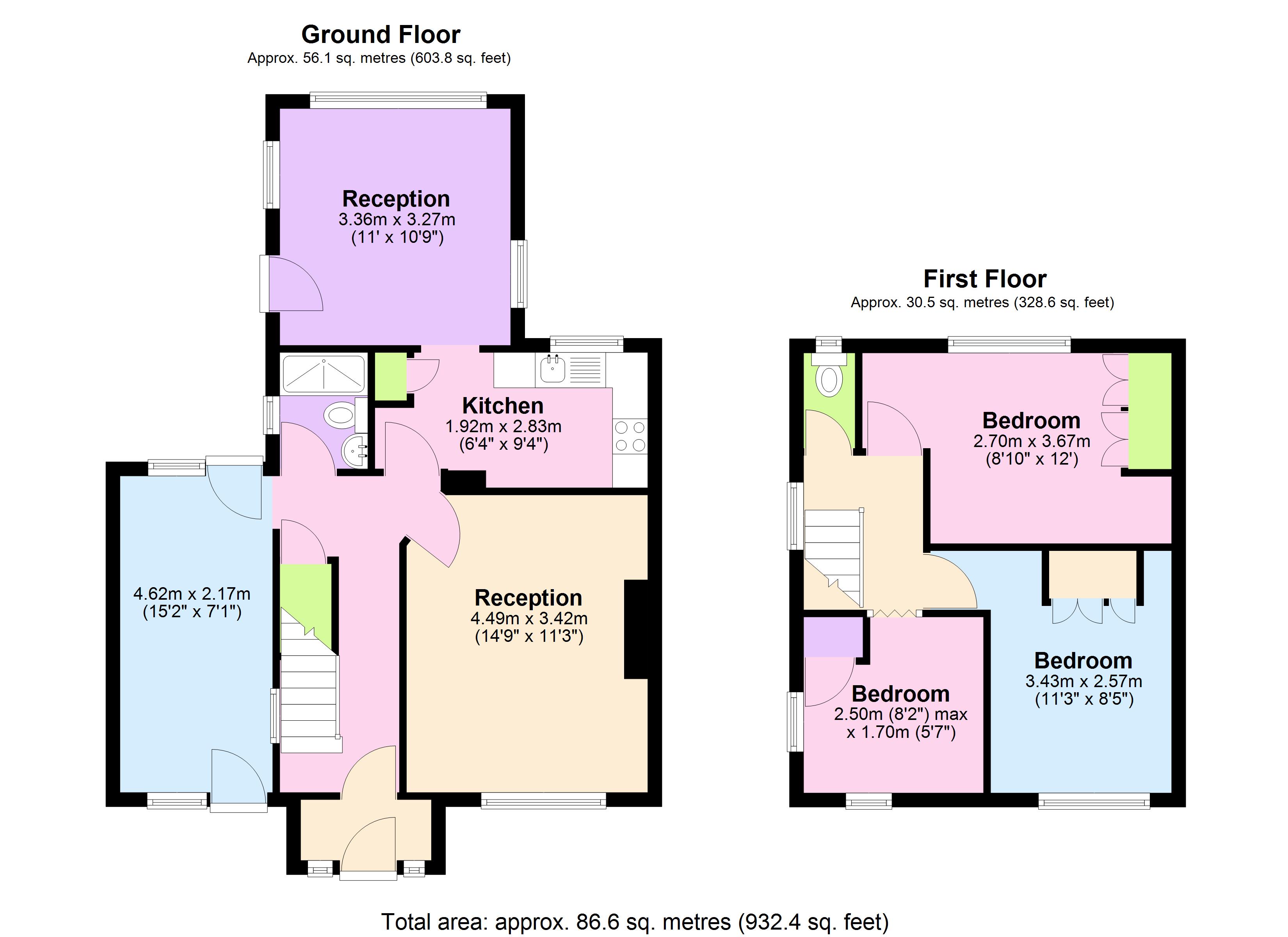 36, Birdbrook Road, Blackheath floorplan