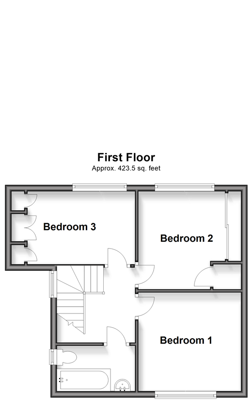 Penn Gardens, Ashington floorplan