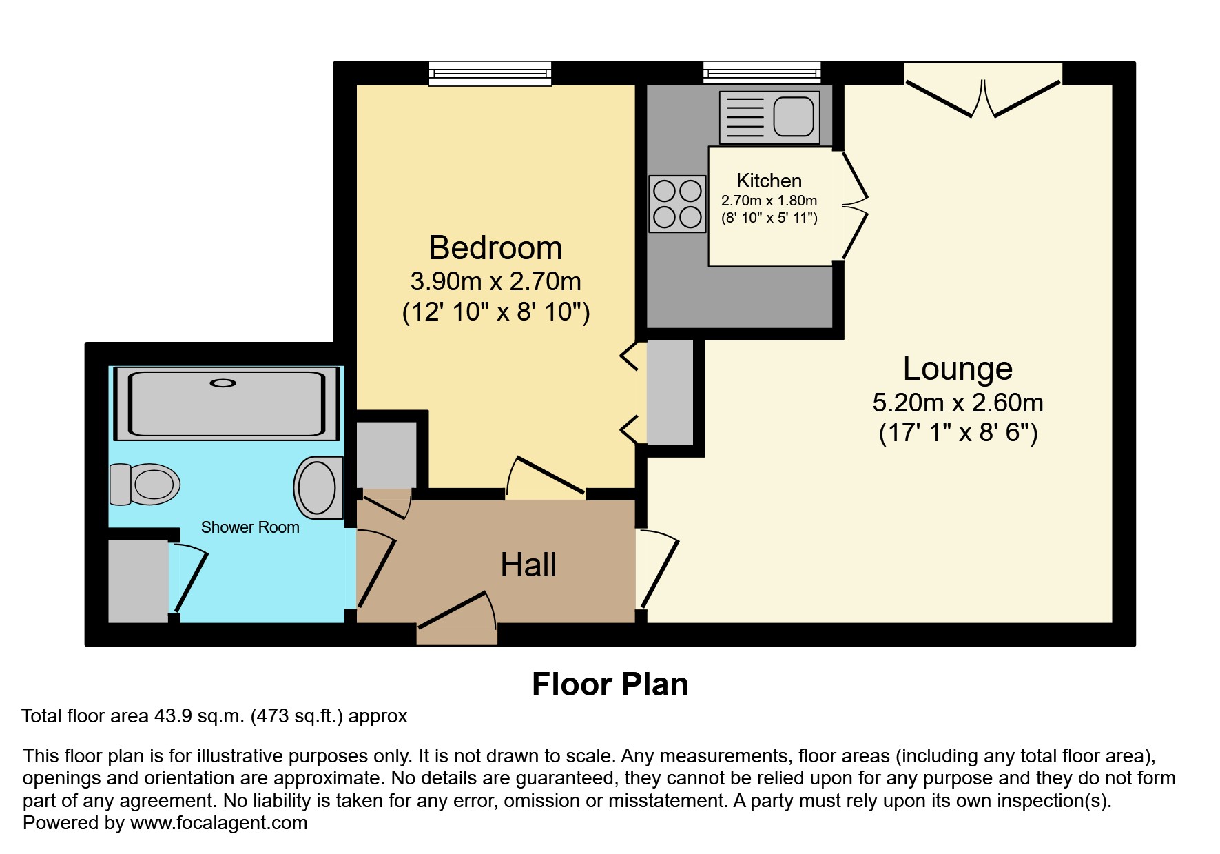 30, Stephenson Court, Chesterfield floorplan