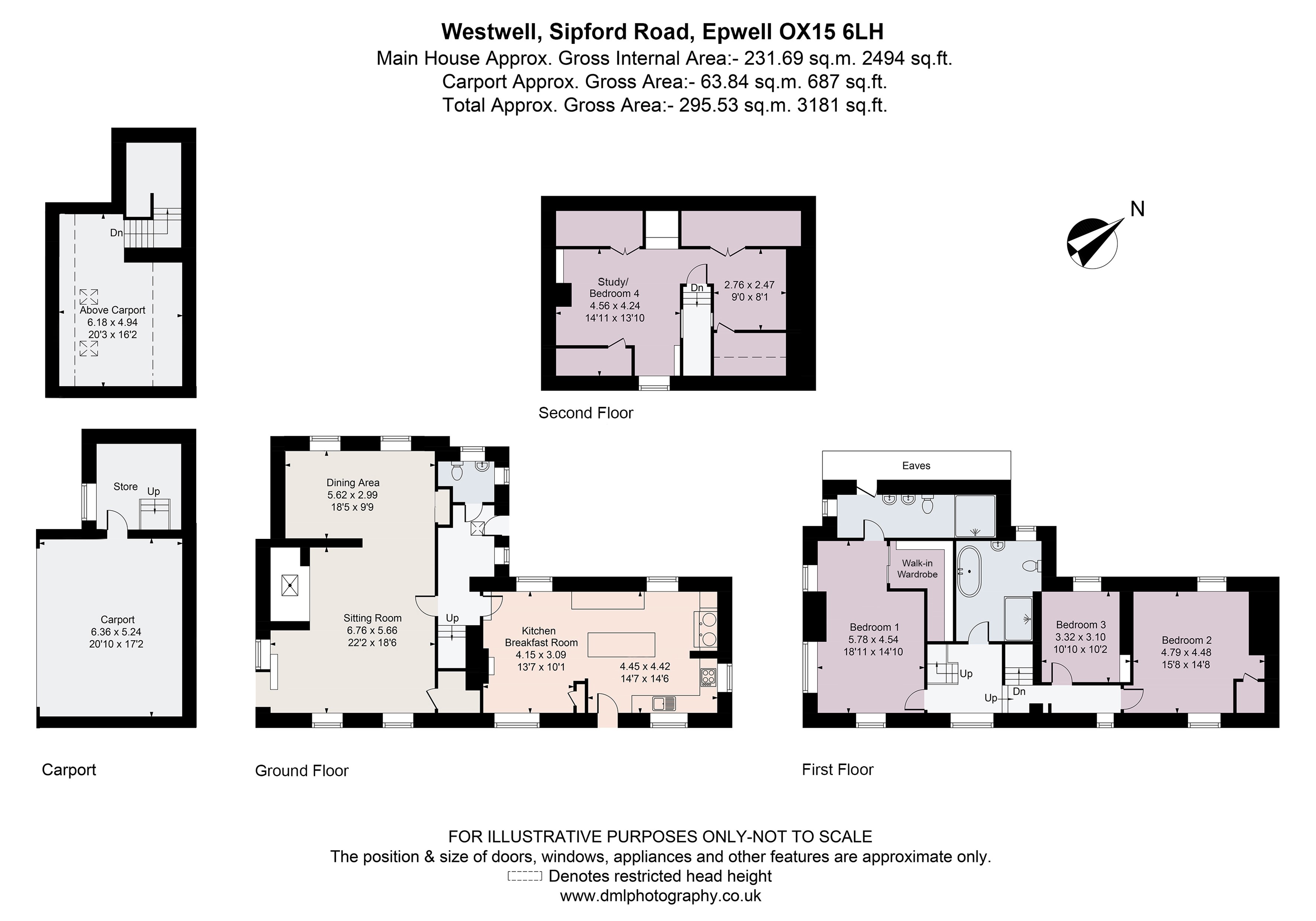 Sibford Road, Epwell, Banbury, Oxfordshire OX15, 4 bedroom detached