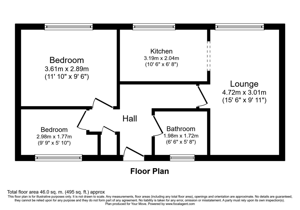 2 Bedrooms Flat to rent in Desborough Road, Hitchin SG4