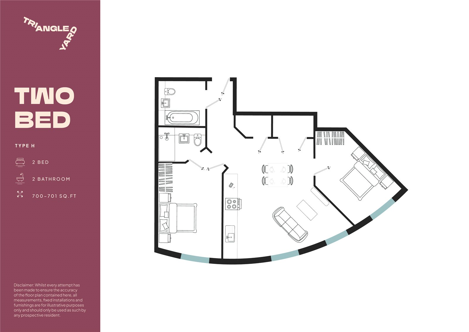 Skinner Street, Leeds floorplan
