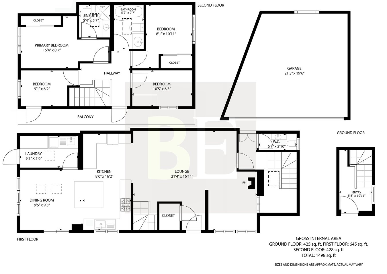 Villa Dor Hara, La Route de St Aubin, St Lawrence floorplan