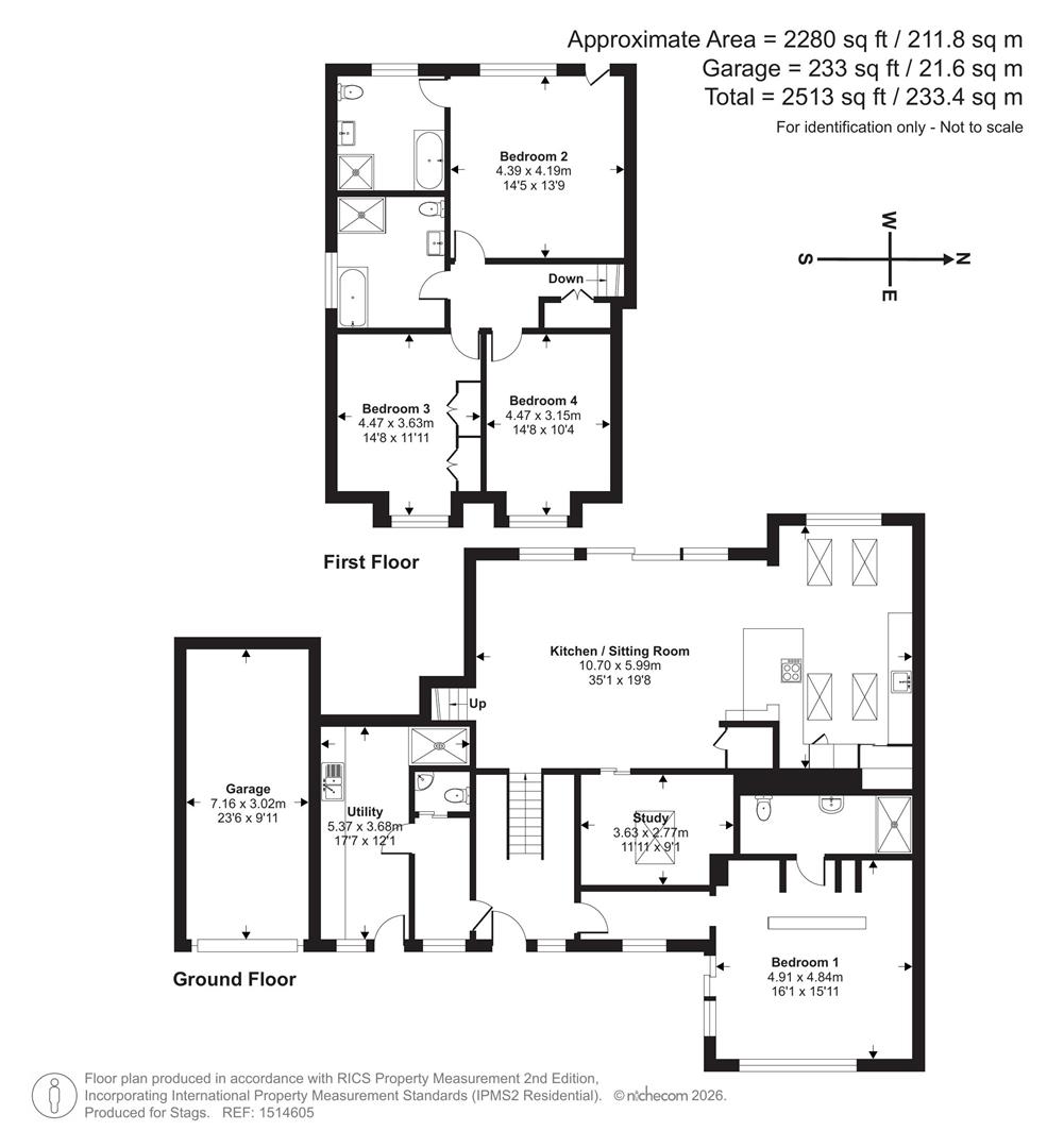 Copperfield Oaks, Toadpit Lane, Ottery St. Mary floorplan