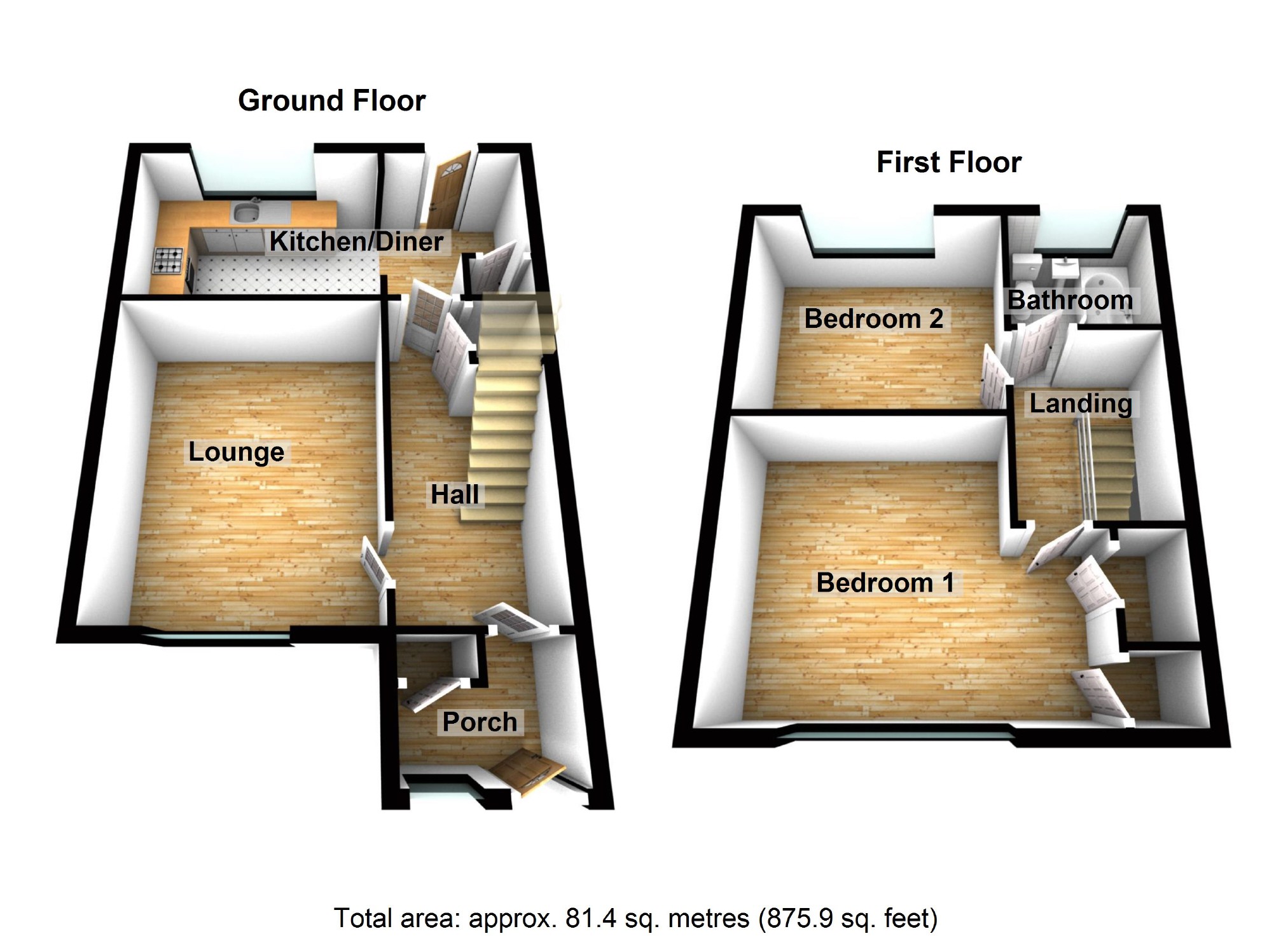 2 Bedrooms Terraced house for sale in Anderson Road, Stevenage, Herts SG2